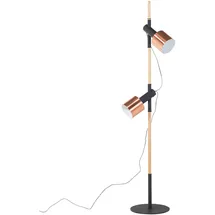 Beliani Owens 125 cm Schwarz