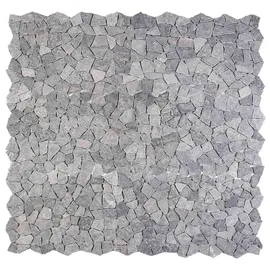 vidaXL Mosaikfliesen Hellgrau 30 x 30 cm 3 St.