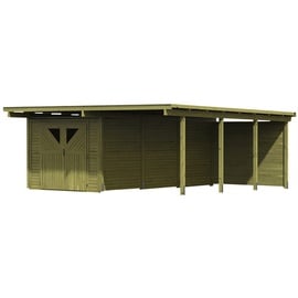 Karibu Doppelcarport Eco