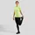 Odlo Damen Laufshirt Essentials Seamless Kurzarm-t-shirt - Shadow Lime Melange - M