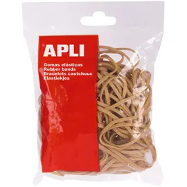 APLI 8410782128557 Rote Gummibänder 80mm x 2mm