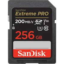 SanDisk Extreme Pro SDHC/SDXC UHS-I R200/W140 256 GB