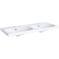 Geberit Acanto Doppelwaschtisch 120 x 48 cm (500627018)