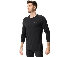 Vaude Monviso Wool Longsleeve (Größe XXL, schwarz)