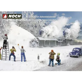 NOCH TT Figuren-Adventskalender 2025 Modellbahn Adventskalender Altersklasse ab 15 Jahre