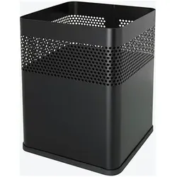 helit Papierkorb 18L - schwarz