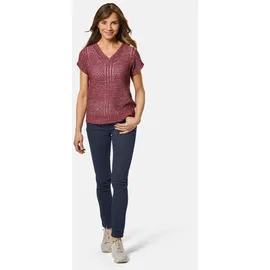 GOLDNER Strickpullover lila 40