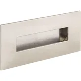 estamp Muschelgriff Geometric rechteckig - Edelstahl Effekt