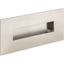 estamp Muschelgriff Geometric rechteckig - Edelstahl Effekt