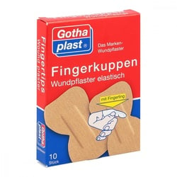 Gothaplast Fingerkuppenwundpfl.ela.2 Größe mit fingerl.