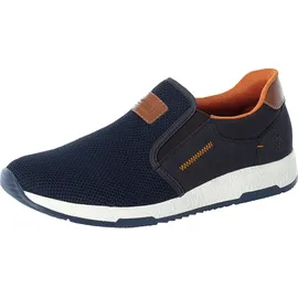 Rieker Slip-Ons Herren Blau 47