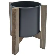 Spetebo Pflanztopf 20 x 20 cm Grau
