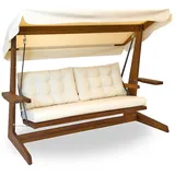 Hollywoodschaukel Gartenschaukel Dach Schaukel Westmann Schaukelbank Holz