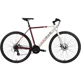 REDLOUD Cityrad »UA.01«, 21 Gang, Shimano, Shimano Altus Schaltwerk, Kettenschaltung, 47748532-58 weiß-rot + weiß)