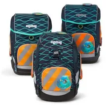 ergobag Sichtbarkeitsset mit Reflektorstreifen Sichtbarkeits-Set mit Reflektorstreifen pack cubo und cubo light gekauft nach Juli 2019 Set 3-teilig Orange