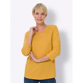 Classic Basics Sieh an! 3/4-Arm-Shirt in ocker | Gr.: 42
