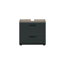xonox.home Waschbeckenunterschrank 60 x 55 cm Holzfarben