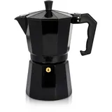 Krüger Espressokanne Italiano 3 Tassen Schwarz