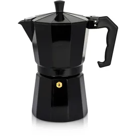 Krüger Espressokanne Italiano 3 Tassen Schwarz