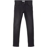 NAME IT Jungen Nkmsilas Dnmtax Pant Noos Hose, Black Denim, 164