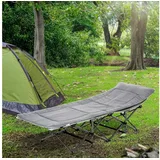 Outsunny Campingliege Hellgrau