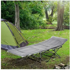 Outsunny Campingliege Hellgrau