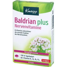 Kneipp Baldrian plus Nervenvitamine Dragees 40 St.