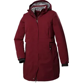 STOY Damen, Funktionsjacke mit abzippbarer Kapuze - Große Größen STW 11 WMN PRK, weinrot, 48, 39797-000