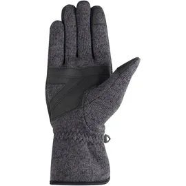 Ziener IWO-Z Fingerhandschuhe Schwarz/Grau 8,5