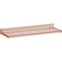 Laufen Kartell Ablage B/T/H 450/155/40 mm, wandmontiert, H3853300930001 450x155x40mm, Puderpink