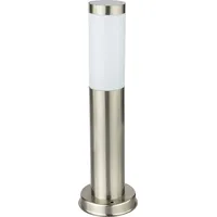 ETC Shop LED Stehlampe, Edelstahl, H 45 cm, BOSTON