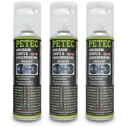 Petec 3x 500 ml Hohlraumschutz & -Konservierung translucent [Hersteller-Nr. 73550]