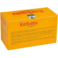 BADERs Kurkuma in Ingwer Tee aus der Apotheke. Erlesener Gewürztee nach ayurvedischer Tradition, 20 Aromaschutz-Filterbeutel