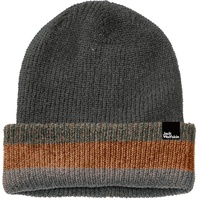 Jack Wolfskin Spirit Knit Beanie Youth Beanie Mütze Jugendliche one size grau slate green