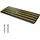 Vevor Schwellenrampe Vollgummi Rollstuhlrampe 122x40,5x6,5cm