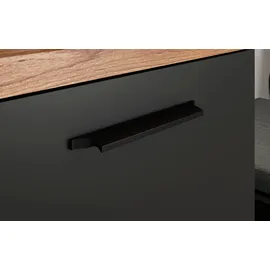 INOSIGN Premont 2 Fächer 100 x 40 x 35 cm grau / grau matt