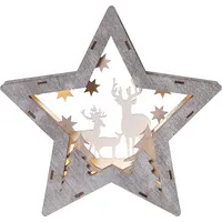eglo christmas Weihnachts-Silhouette Stern 25 x 24 cm warmweiß