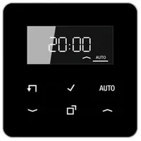 Jung CD1750DSW Timer Standard mit Display, schwarz