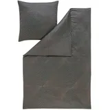 Estella Balthasar Jersey Grau 135 x 200 cm + 80 x 80 cm