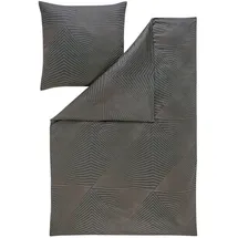 Estella Balthasar Jersey Grau 135 x 200 cm + 80 x 80 cm