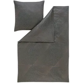 Estella Balthasar Jersey Grau 135 x 200 cm + 80 x 80 cm