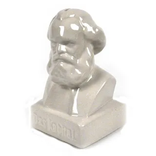 Kikkerland Karl Marx Money Bank weiss