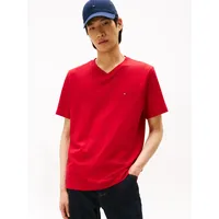 Tommy Hilfiger Essential V-Neck rot M
