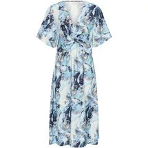 Kaffe Kleid Blusenkleid Blau 36