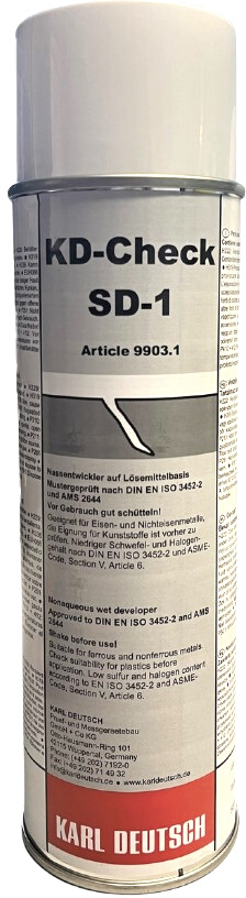 Karl DEUTSCH Nassentwickler, KD-Check SD-1, 500 ml Dose