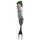 Gilde Gartenstecker Celine 140 x 25 cm Grau