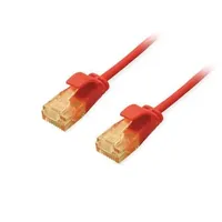 Equip 62620307101 Slim-Patchkabel, Cat.6A, U/UTP, 1m, Rot