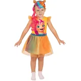 Funidelia | My Little Pony Sunny Starscout Kostüm für Mädchen My little pony - Kostüm für Kinder & Verkleidung für Partys, Karneval & Halloween - Größe 5-6 Jahre - Orange