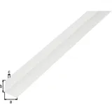 GAH Alberts Alberts Winkelprof. gleichsch., ungelocht L1000x B10x H10x S1mm Kunststoff weiß