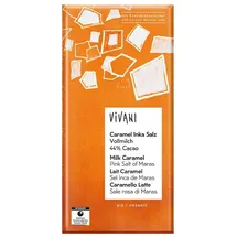 Vivani Caramel Inka Salz Schokoladentafel 80 g